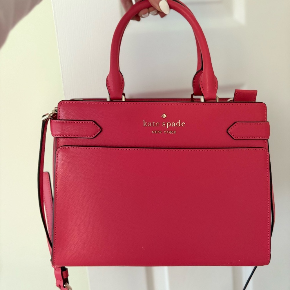 Kate Spade Red Bag perfect condition - Picture 2 of 11